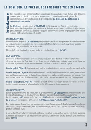 Dossier de presse 2014 de Le-Deal.com