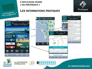L’application iphone« ma préférence »Les guides audios