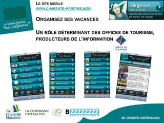 L’application iphone« ma préférence »Les informations pratiques