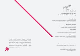 Club MarketingThinkers: Reinventando la moda, desde la esencia al contexto, todo va a cambiar