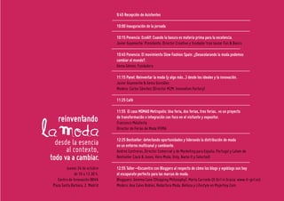 Club MarketingThinkers: Reinventando la moda, desde la esencia al contexto, todo va a cambiar