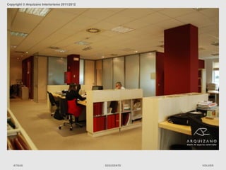 Copyright © Arquizano Interiorismo 2011/2012




    ATRAS                                      SIGUIENTE   VOLVER
 