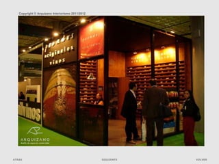 Copyright © Arquizano Interiorismo 2011/2012




                                      Pecados Originales. Feria de la franquicia
ATRAS                                                SIGUIENTE                     VOLVER
 