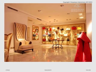 Copyright © Arquizano Interiorismo 2011/2012




ATRAS   SIGUIENTE                                     VOLVER
 