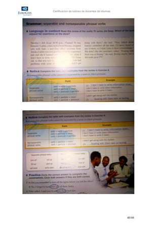 Certificación de tutores de docentes de idiomas




                                                  40/48
 