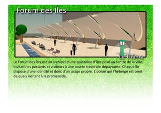 POURQUOI TU COURS et le JARDIN DES HALLES (dossier gagnant du concours second life)