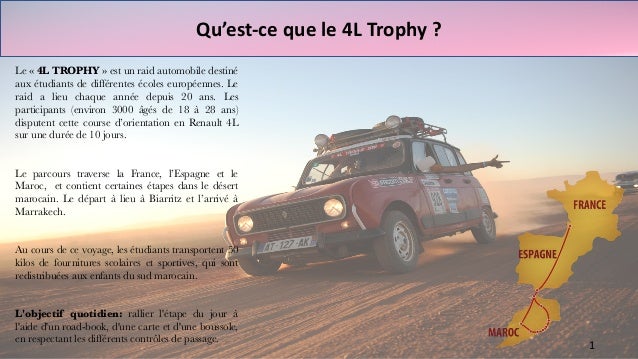 4l Trophy Page De Garde Dossier sponsoring 4L Trophy