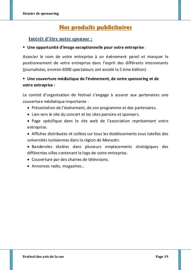 lettre de demande de sponsoring sportif individuel