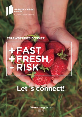fermaccargo.com
Connecting markets
Let´s connect!
STRAWBERRIES DOSSIER
FAST
FRESH
RISK
+
+
-
 