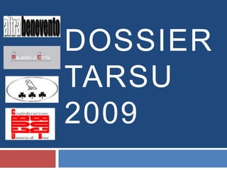 DOSSIER TARSU 2009 