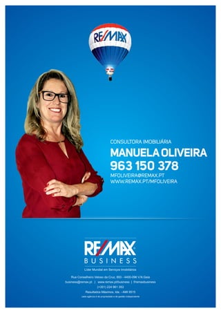 Dossier de Apresentação MANUELA OLIVEIRA