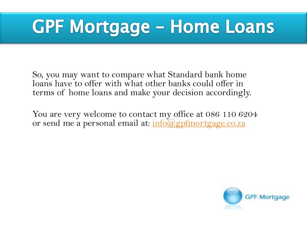 Do Standard Bank Home Loans Offer More Than Just 100 Home Loans