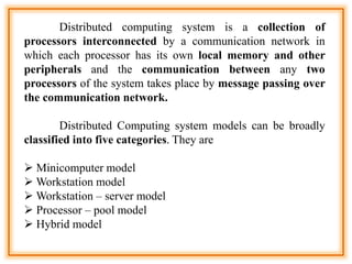 Distributed Operating System | PPTX