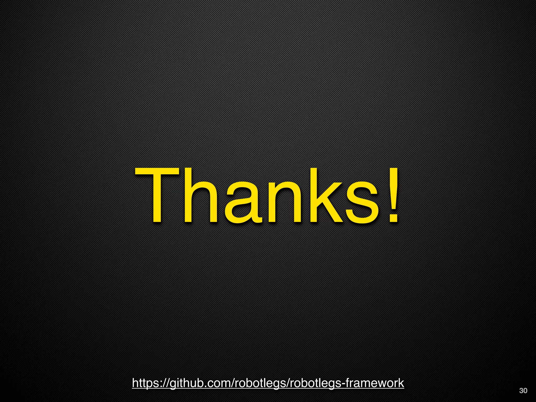 Thanks!

https://github.com/robotlegs/robotlegs-framework   30
 