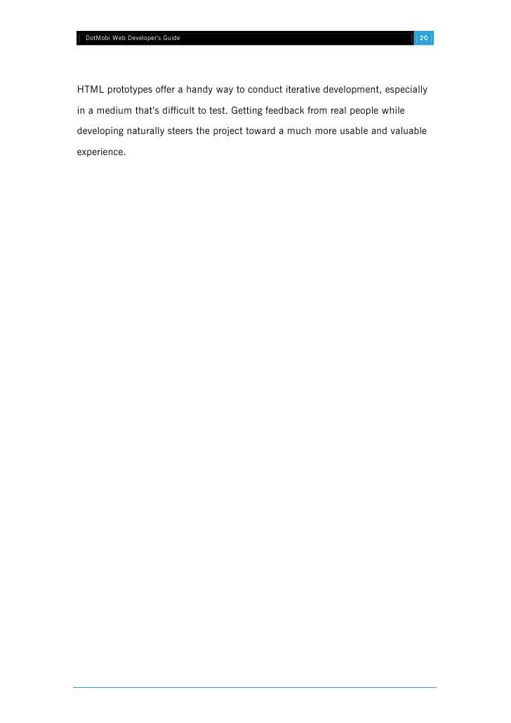 mobi web development
