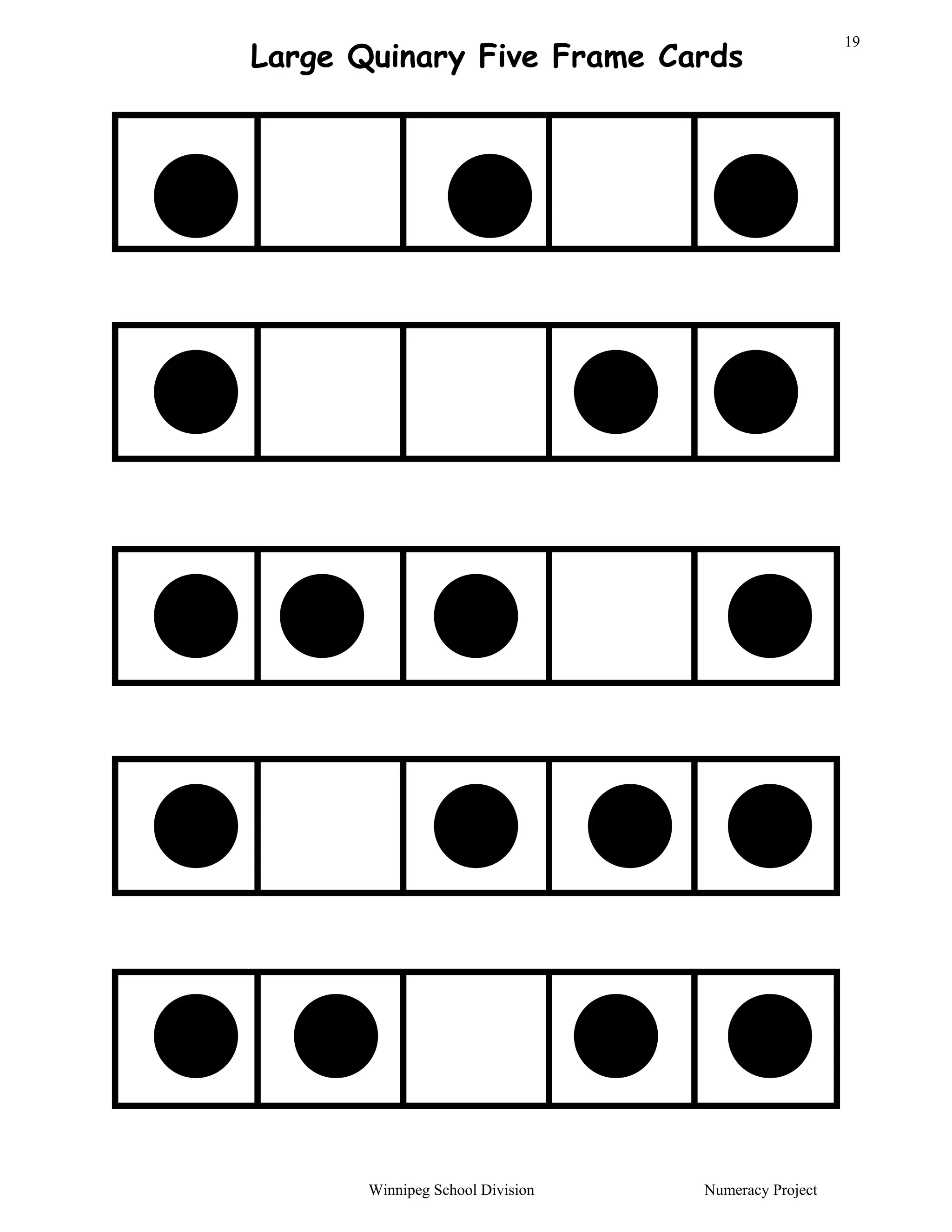 Dot card and_ten_frame_package2005 Dot card and_ten_frame_package2005