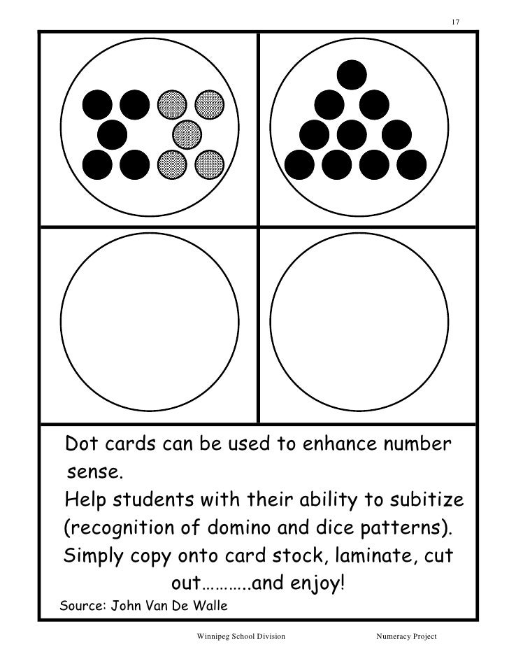 Dot Card And Ten Frames