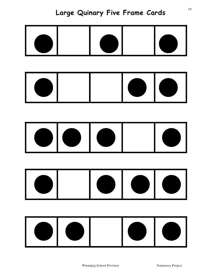 dot playing cards printable - photograph relating to Five Frame Printable titled dot playing cards printable -