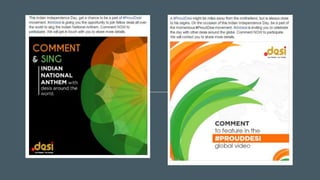 Dotdesi #proud desi campaign | PPTX