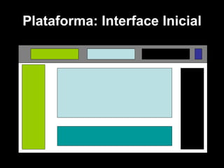 Plataforma: Interface Inicial 