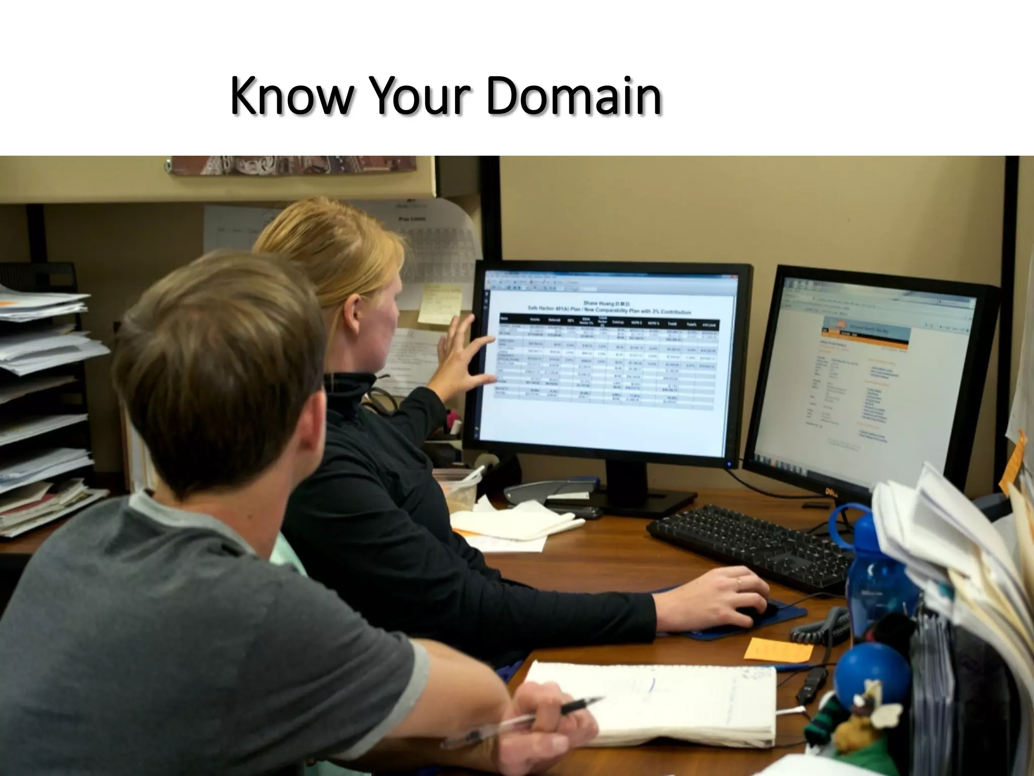 Know  Your  Domain
 