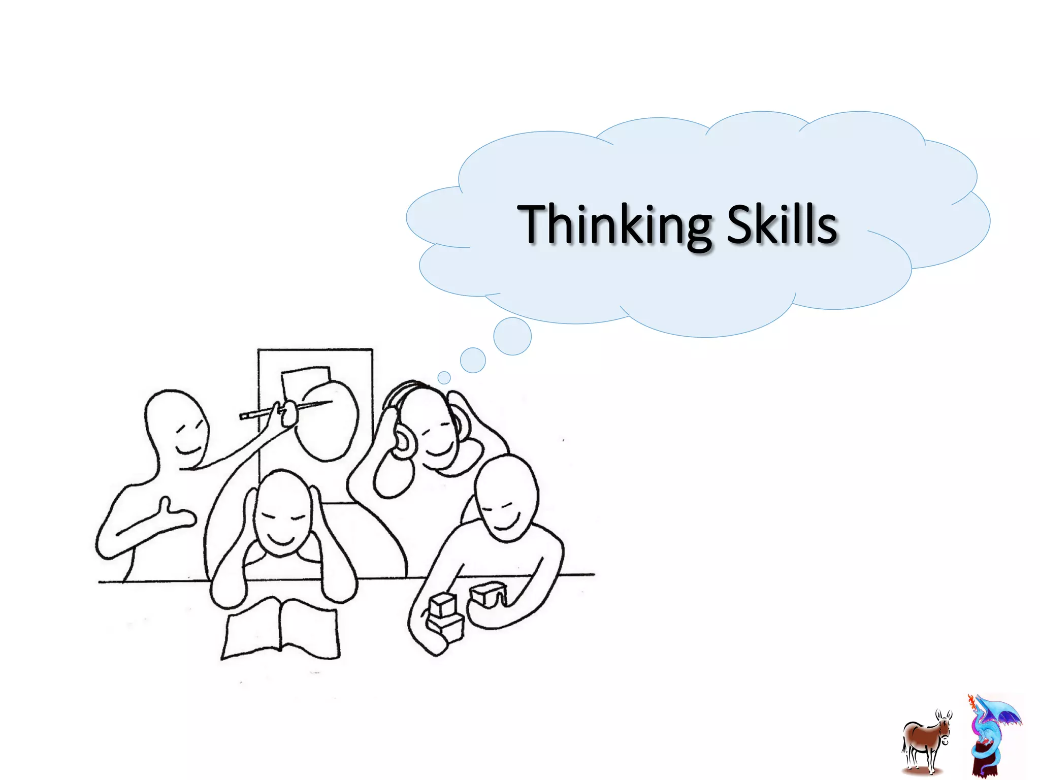  	
  
Thinking  Skills
 