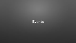 Events
 