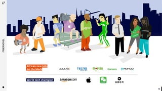 1010
World tech champion;
African new kids
on the block
 