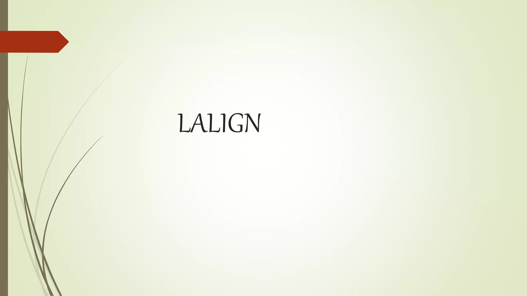 LALIGN
 