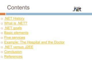 Dot net Introduction and their usabilities | PPTX