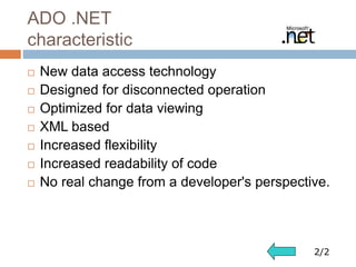 Dot net Introduction and their usabilities | PPTX