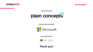 ORGANIZATION
PLATINUM SPONSORS
Thank you!
COLLABORATORS
 
