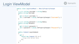 Login ViewModel!
 