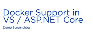 .NET Day Switzerland 2019 - DOCKER + AZURE DEVOPS + KUBERNETES = ♥