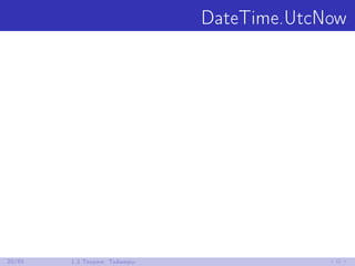 DateTime.UtcNow
20/85 1.3 Теория: Таймеры
 