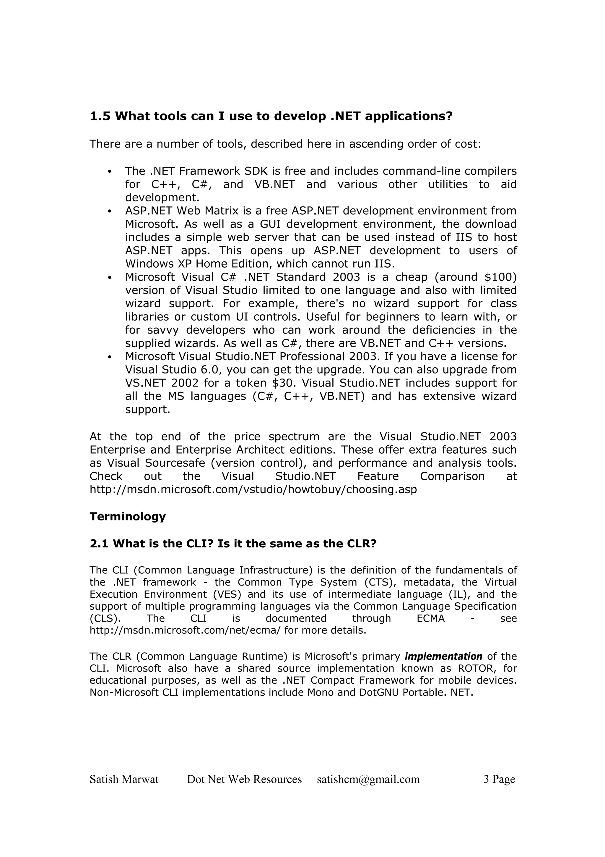 Dot net interview_questions | PDF