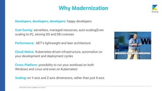 DotNetKonf23 - NET Modernization Problems & Solutions.pdf
