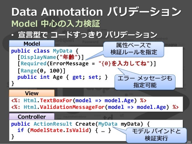 Asp Net Mvc と Jquery で実践する標準志向 Web 開発