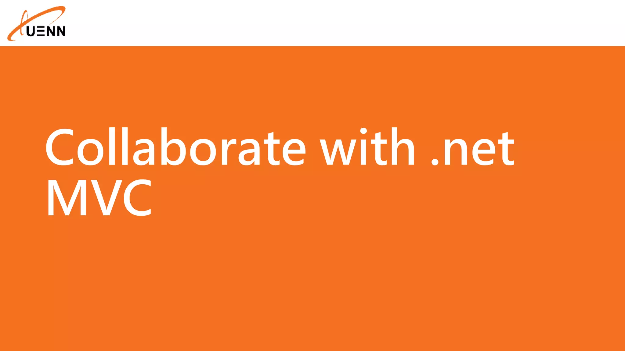 Collaborate with .net MVC 