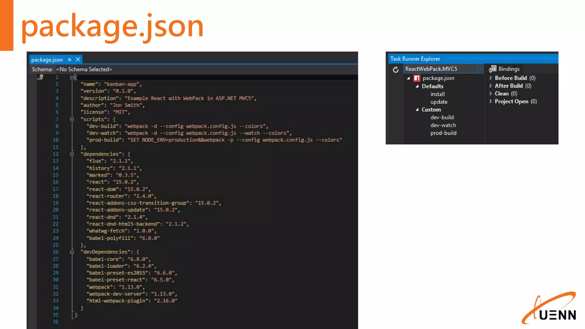 package.json 
