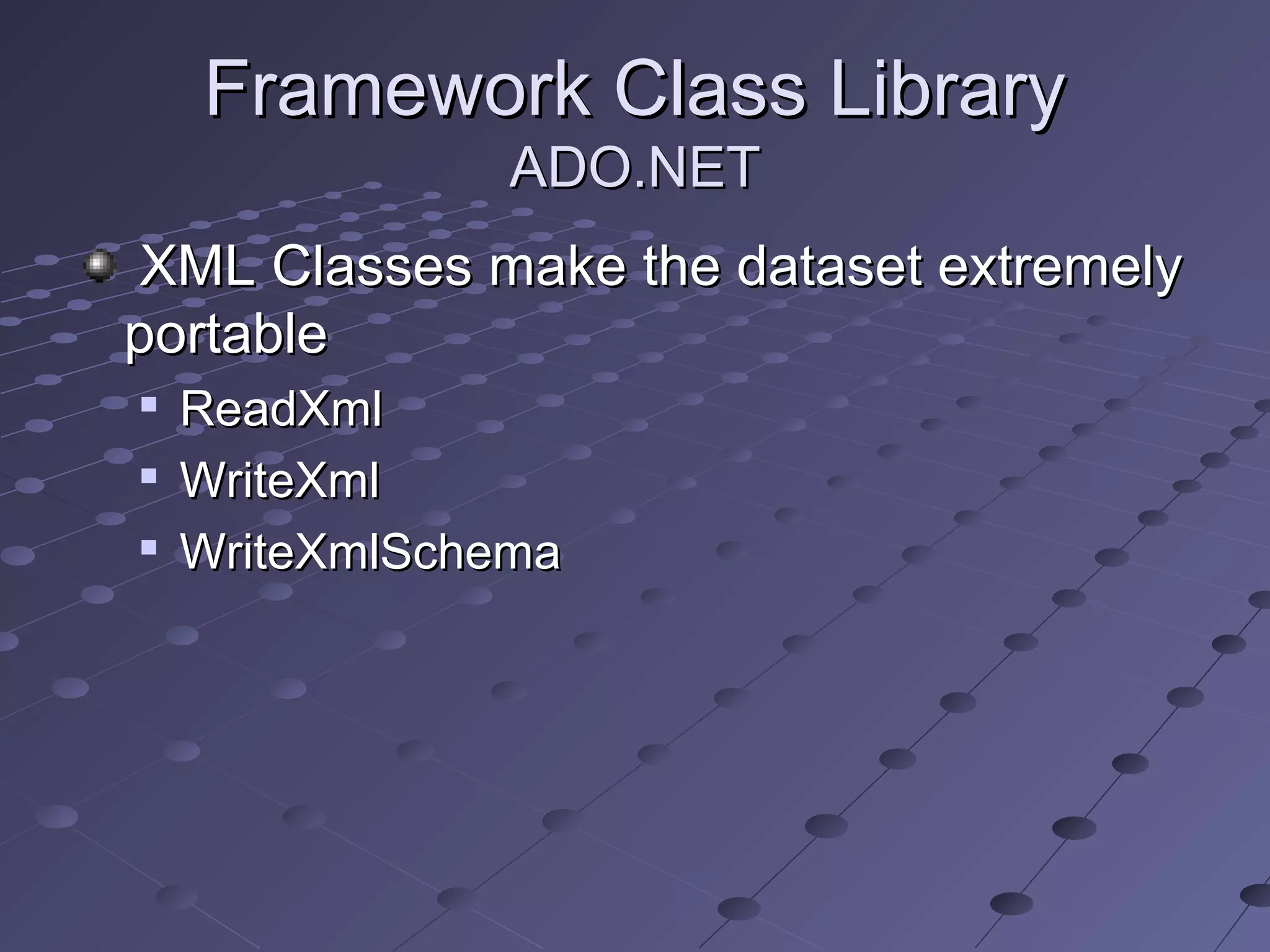 .NET Overview | PPT | Programming Languages | Computing