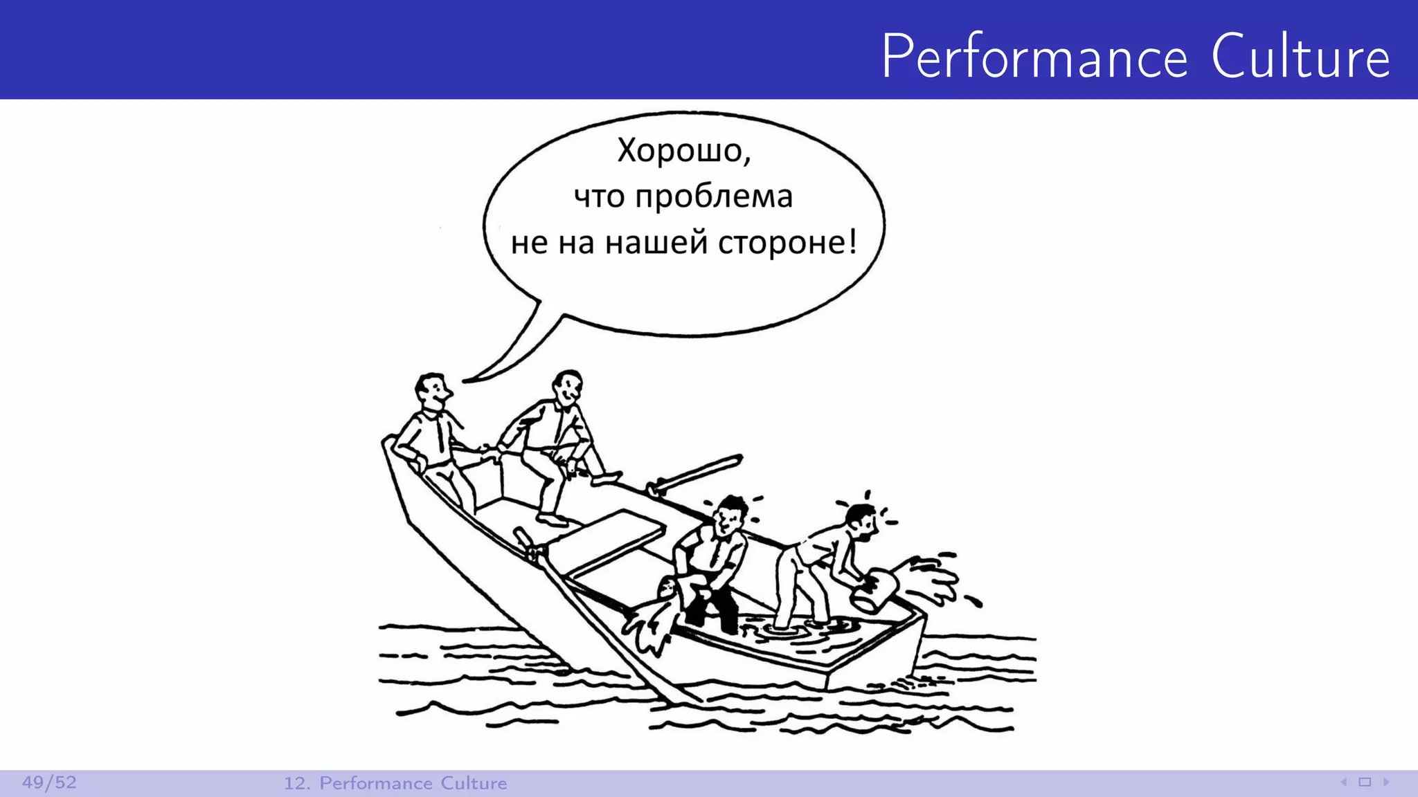Performance Culture
49/52 12. Performance Culture
 