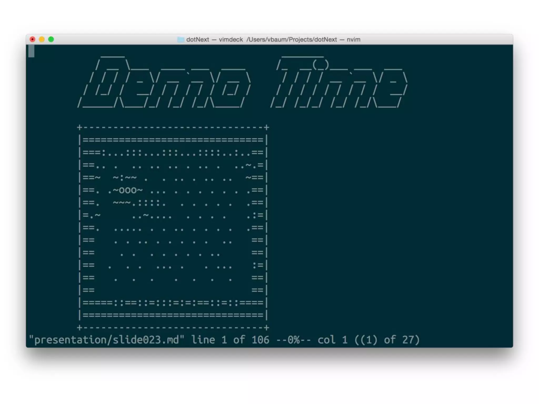 Developing .net without leaving from unix shell