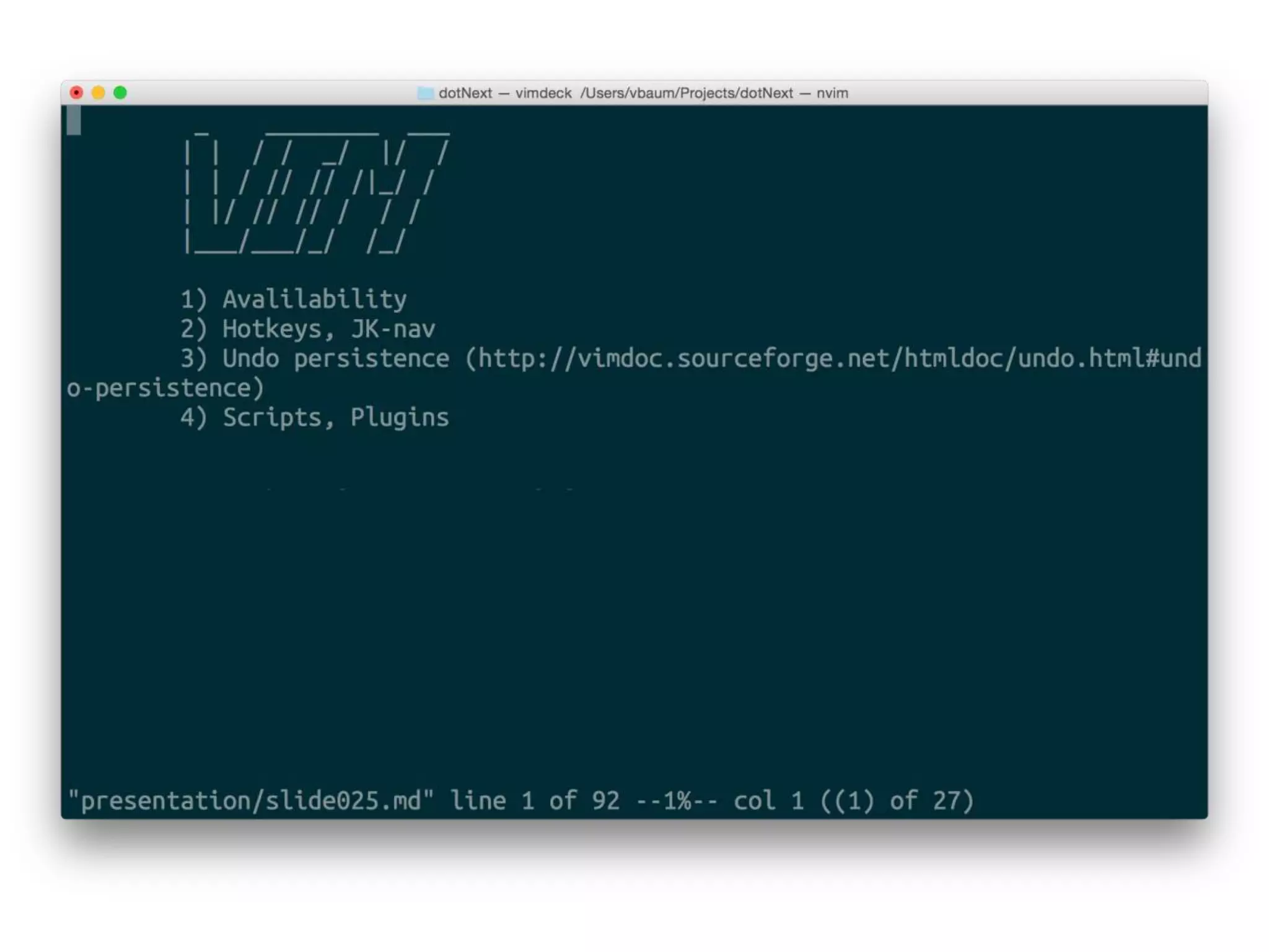 Developing .net without leaving from unix shell