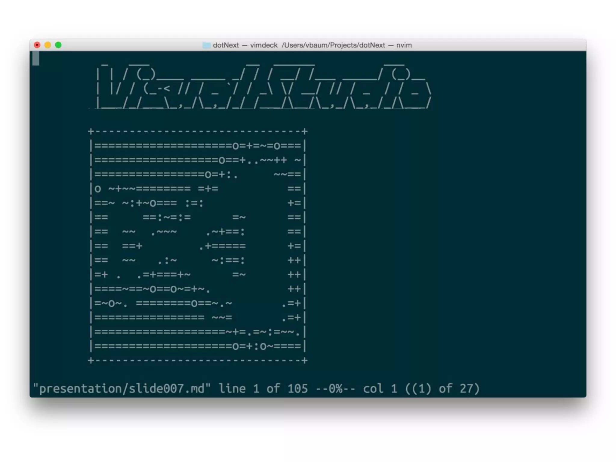 Developing .net without leaving from unix shell