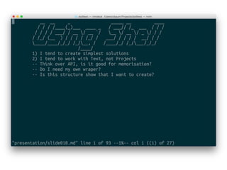 Developing .net without leaving from unix shell