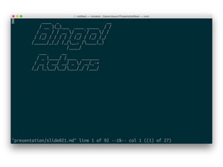 Developing .net without leaving from unix shell