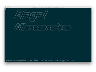 Developing .net without leaving from unix shell