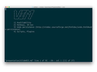 Developing .net without leaving from unix shell