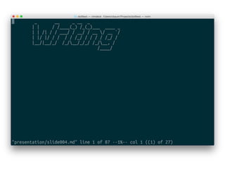 Developing .net without leaving from unix shell